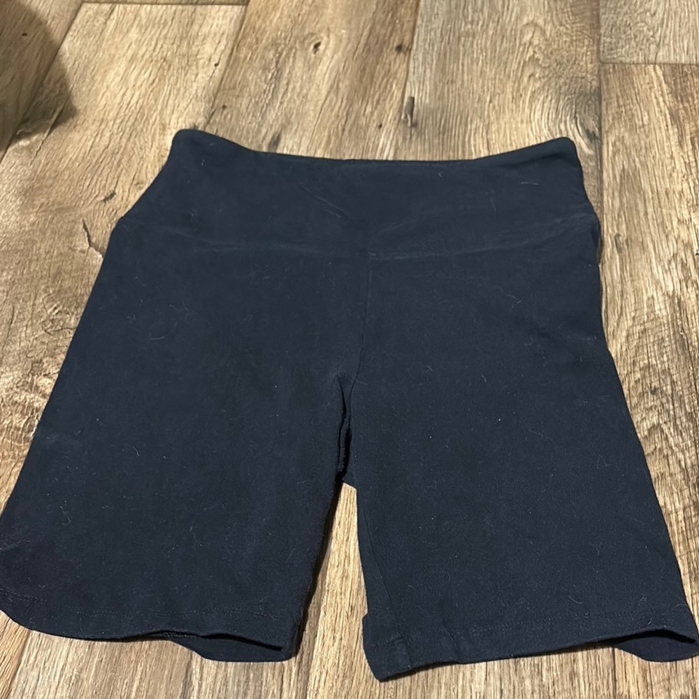 Sonoma Black Bike Shorts with Elastic Waistband